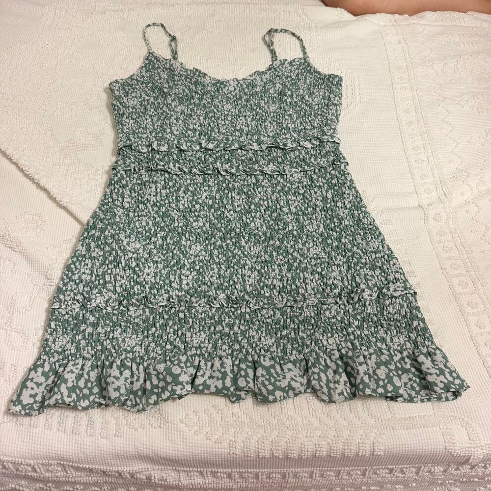 Abercrombie-fitch Women's Green Dress